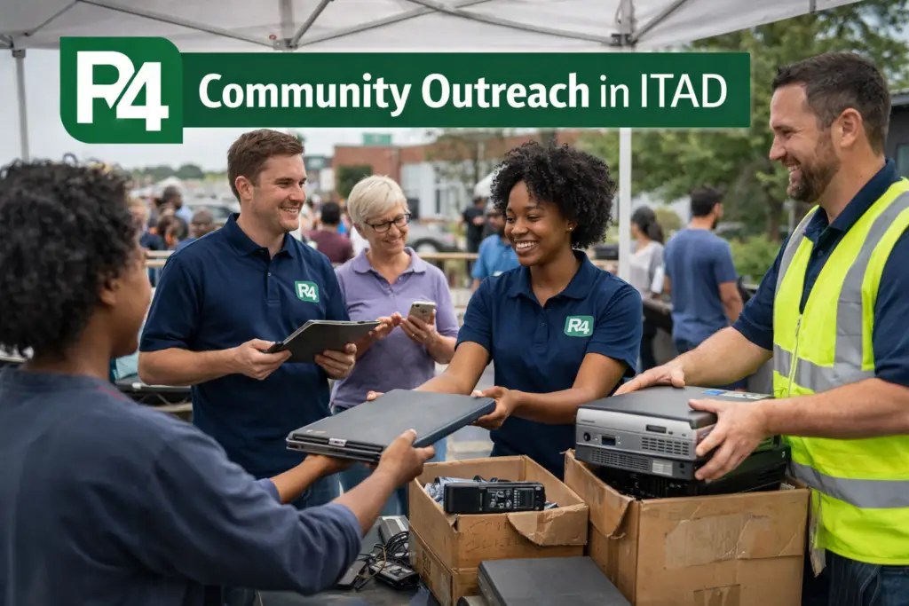 Community, ITAD, e-waste, data destruction